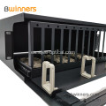 Rack deslizable para gabinete de panel de conexiones de fibra de 4U y 144 puertos